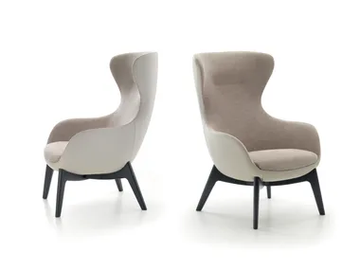SALLY - Upholstered armchair by Pacini & Cappellini - view 2